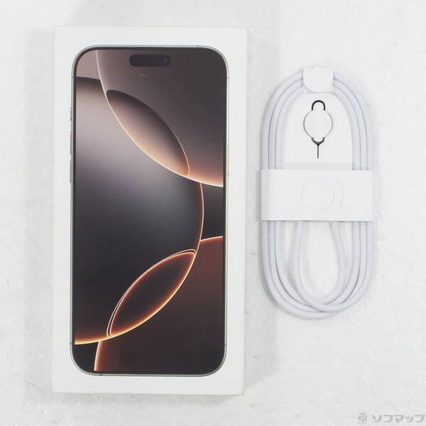 〔中古〕Apple(アップル) iPhone16 Pro Max 1TB デザートチタニウム MYWT3J／A SIMフリー〔198-ud〕 |  | 04