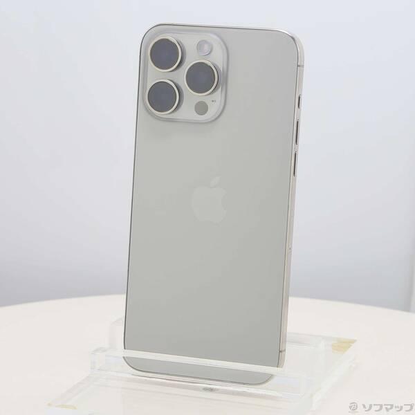 〔中古〕Apple(アップル) iPhone15 Pro Max 512GB ナチュラルチタニウム MU6W3J／A SIMフリー〔348-ud〕 | 