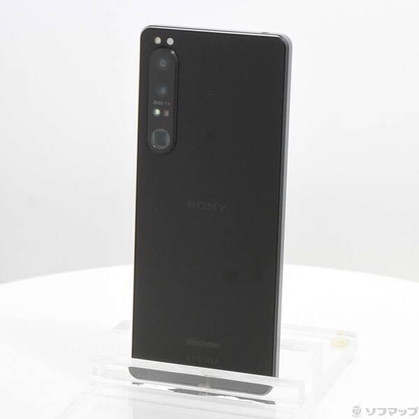 〔中古〕SONY(ソニー) Xperia 1 IV 256GB ブラック SO-51C docomo SIMフリー〔348-ud〕 | 