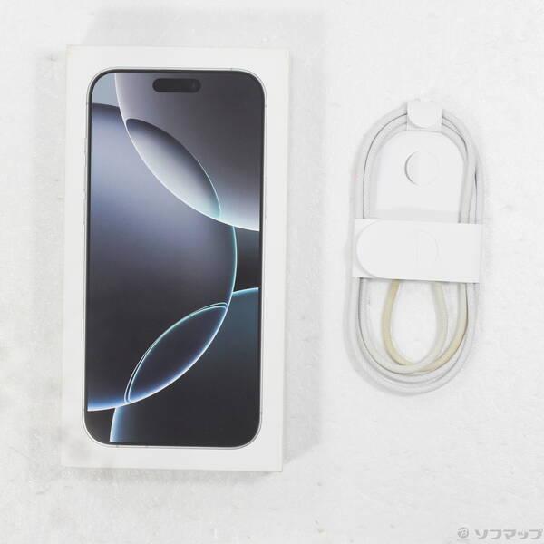 〔中古〕Apple(アップル) iPhone16 Pro Max 256GB ホワイトチタニウム MYWH3J／A SIMフリー〔348-ud〕 |  | 04