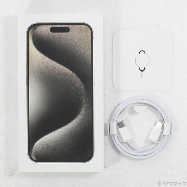 〔中古〕Apple(アップル) iPhone15 Pro 256GB ナチュラルチタニウム MTUF3J／A SIMフリー〔349-ud〕 |  | 04