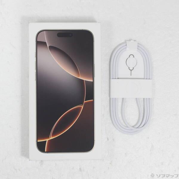 〔中古〕Apple(アップル) iPhone16 Pro Max 256GB デザートチタニウム NYWJ3J／A SIMフリー〔295-ud〕 |  | 04