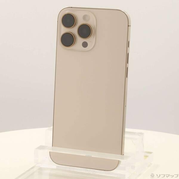 〔中古〕Apple(アップル) iPhone16 Pro Max 256GB デザートチタニウム MYWJ3J／A SIMフリー〔258-ud〕 | 
