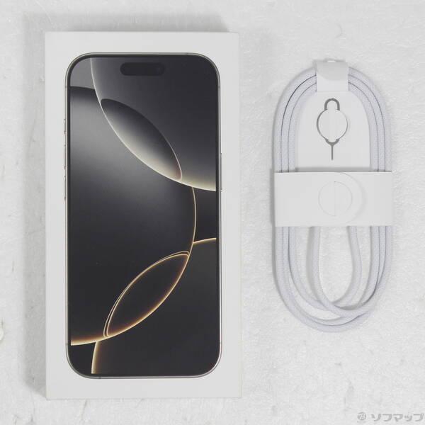 〔中古〕Apple(アップル) iPhone16 Pro 256GB ナチュラルチタニウム MYN33J／A SIMフリー〔297-ud〕 |  | 04