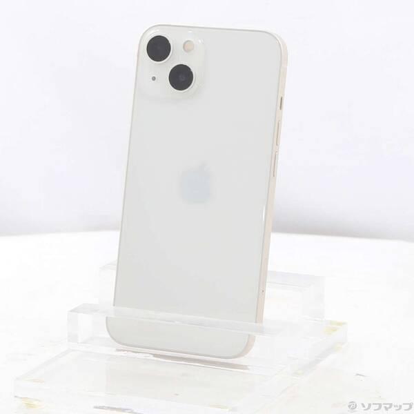 〔中古〕Apple(アップル) iPhone13 128GB スターライト MLND3J／A SIMフリー〔258-ud〕 | 