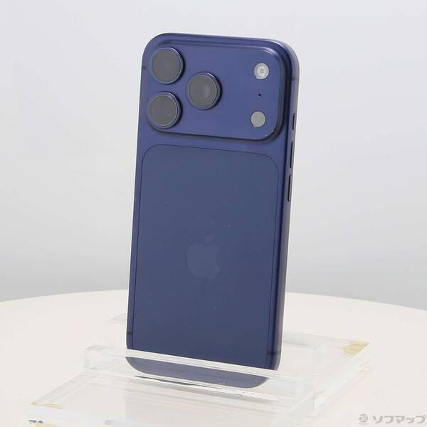 〔中古〕Apple(アップル) iPhone17 Pro 1TB ディープブルー MG8F4J／A SIMフリー〔262-ud〕 | 