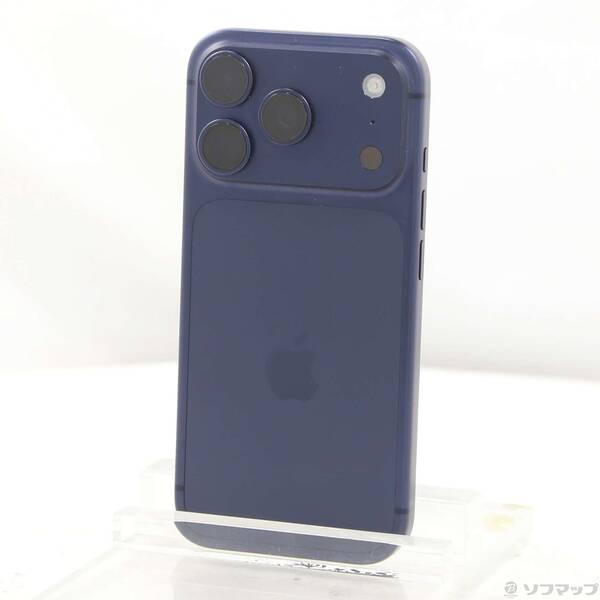 〔中古〕Apple(アップル) iPhone17 Pro 512GB ディープブルー MG8C4J／A SIMフリー〔377-ud〕 | 