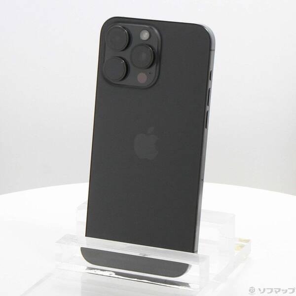 〔中古〕Apple(アップル) iPhone15 Pro Max 256GB ブラックチタニウム MU6P3J／A SIMフリー〔276-ud〕 | 