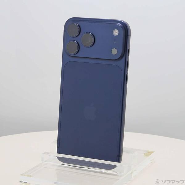 〔中古〕Apple(アップル) iPhone17 Pro Max 2TB ディープブルー MFYL4J／A SIMフリー〔251-ud〕 | 