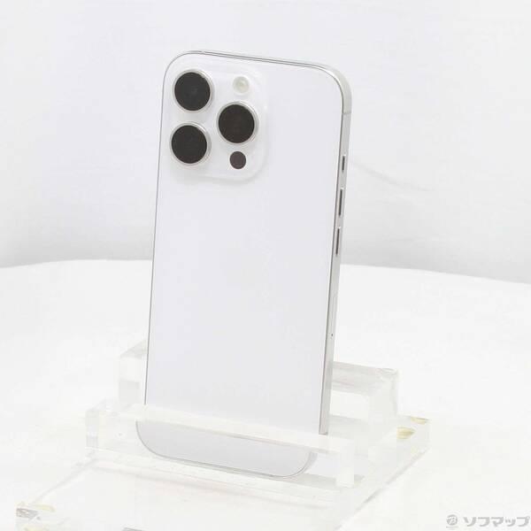 〔中古〕Apple(アップル) iPhone16 Pro 128GB ホワイトチタニウム MYMW3J／A SIMフリー〔377-ud〕 | 
