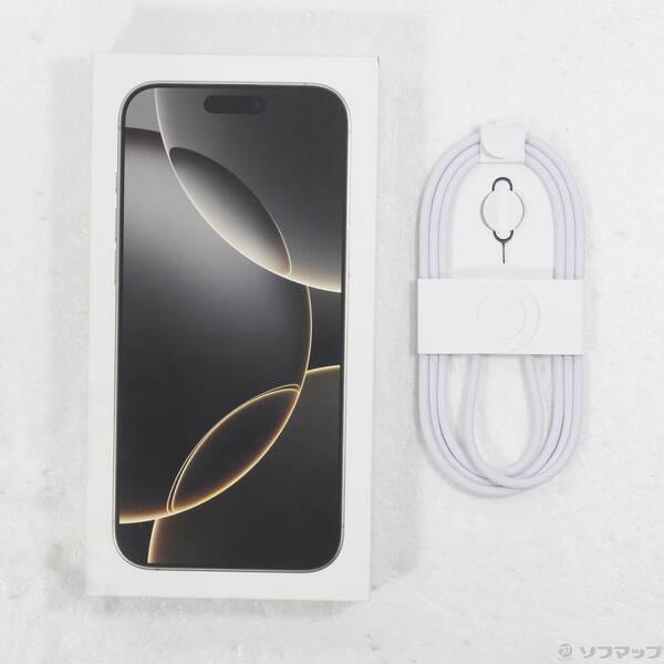〔中古〕Apple(アップル) iPhone16 Pro Max 1TB ナチュラルチタニウム MYWU3J／A SIMフリー〔344-ud〕 |  | 04