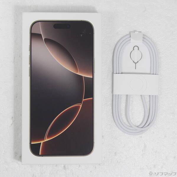 〔中古〕Apple(アップル) iPhone16 Pro Max 256GB デザートチタニウム MYWJ3J／A SIMフリー〔196-ud〕 |  | 04