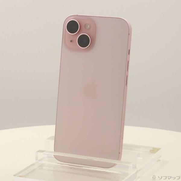 〔中古〕Apple(アップル) iPhone15 128GB ピンク MTMJ3J／A SIMフリー〔344-ud〕 | 