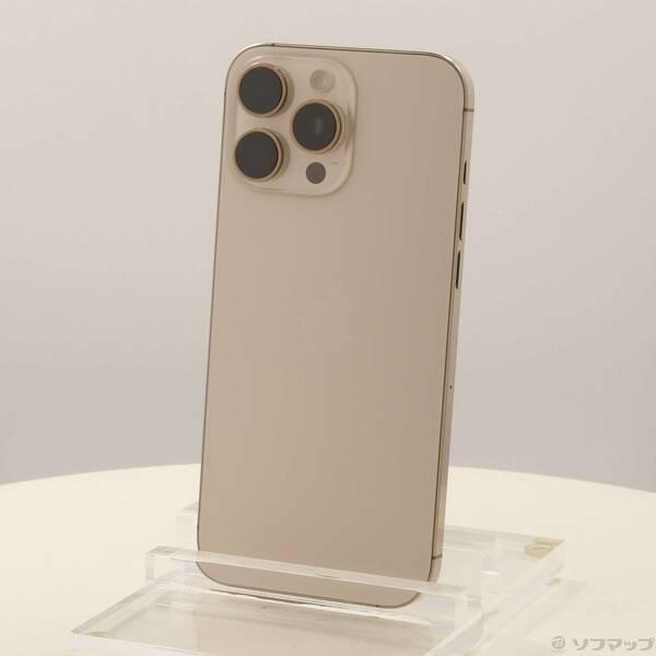 〔中古〕Apple(アップル) iPhone16 Pro Max 256GB デザートチタニウム MYWJ3J／A SIMフリー〔348-ud〕 | 