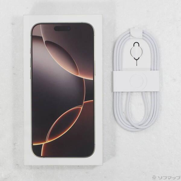 〔中古〕Apple(アップル) iPhone16 Pro Max 256GB デザートチタニウム MYWJ3J／A SIMフリー〔348-ud〕 |  | 04