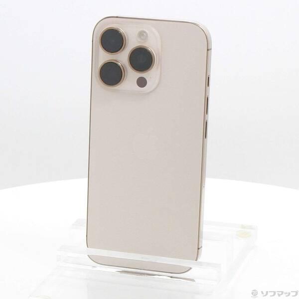 〔中古〕Apple(アップル) iPhone16 Pro 512GB デザートチタニウム MYN63J／A SIMフリー〔348-ud〕 | 