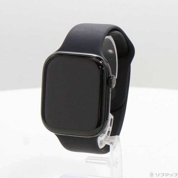 〔中古〕Apple(アップル) Apple Watch Series 11 GPS 46mm ジェットブラックアルミニウムケース ブラックスポーツバンド〔269-ud〕 | 