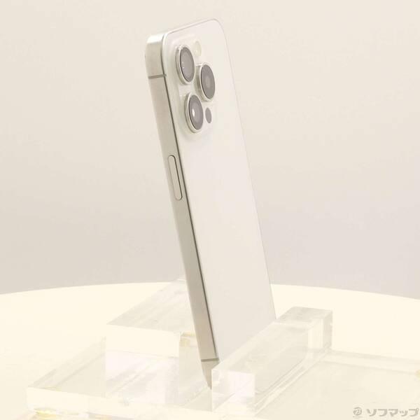 〔中古〕Apple(アップル) iPhone15 Pro 256GB ホワイトチタニウム MTUD3J／A SIMフリー〔377-ud〕 |  | 03