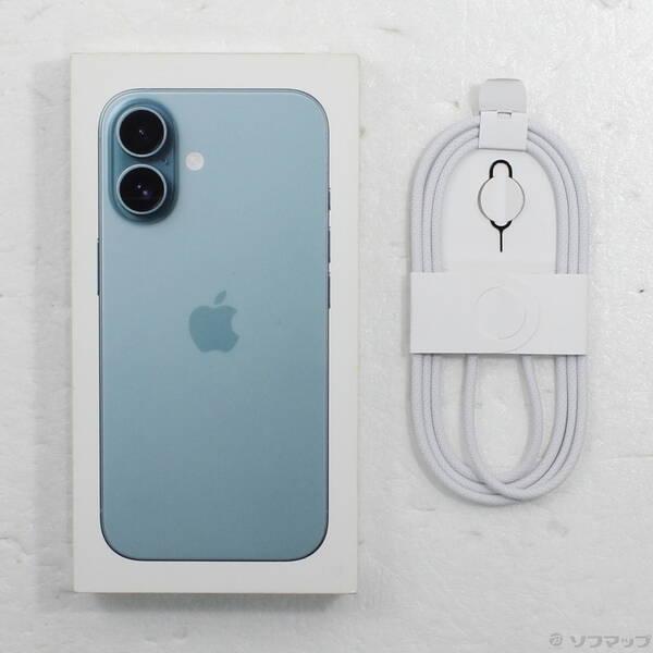 〔中古〕Apple(アップル) iPhone16 128GB ティール MYDV3J／A SIMフリー〔349-ud〕 |  | 04