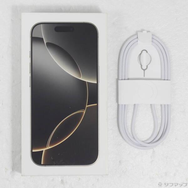 〔中古〕Apple(アップル) iPhone16 Pro 256GB ナチュラルチタニウム MYN33J／A SIMフリー〔348-ud〕 |  | 04