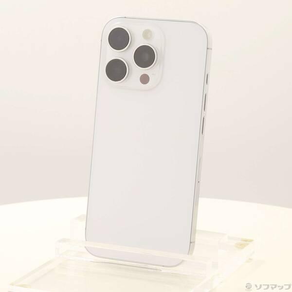 〔中古〕Apple(アップル) iPhone16 Pro 256GB ホワイトチタニウム MYN13J／A SIMフリー〔269-ud〕 | 