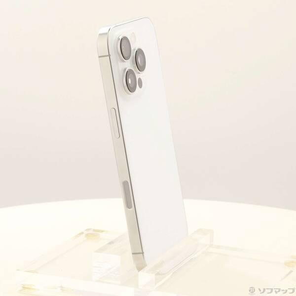 〔中古〕Apple(アップル) iPhone16 Pro 256GB ホワイトチタニウム MYN13J／A SIMフリー〔269-ud〕 |  | 03