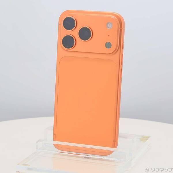 〔中古〕Apple(アップル) iPhone17 Pro 256GB コズミックオレンジ MG864J／A SIMフリー〔198-ud〕 | 