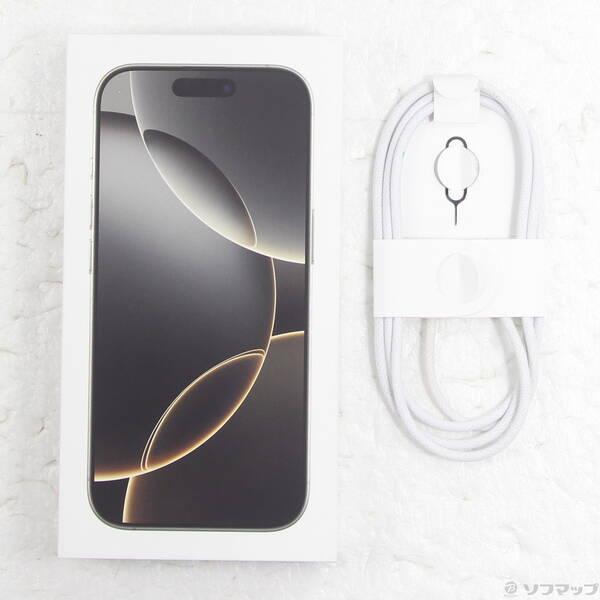 〔中古〕Apple(アップル) iPhone16 Pro 128GB ナチュラルチタニウム MYMY3J／A SIMフリー〔377-ud〕 |  | 04