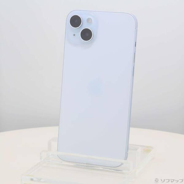 〔中古〕Apple(アップル) iPhone15 Plus 128GB ブルー MU0D3J／A SIMフリー〔262-ud〕 | 