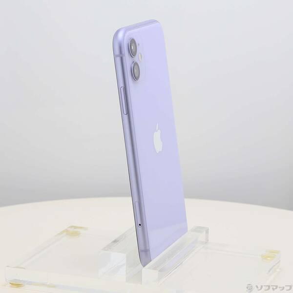 〔中古〕Apple(アップル) iPhone11 64GB パープル MWLX2J／A SIMフリー〔198-ud〕 |  | 03