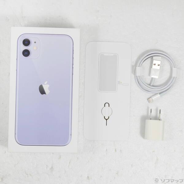 〔中古〕Apple(アップル) iPhone11 64GB パープル MWLX2J／A SIMフリー〔198-ud〕 |  | 04