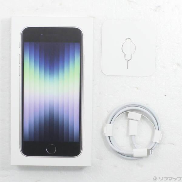 〔中古〕Apple(アップル) iPhone SE 第3世代 64GB スターライト MMYD3J／A SIMフリー〔258-ud〕 |  | 04