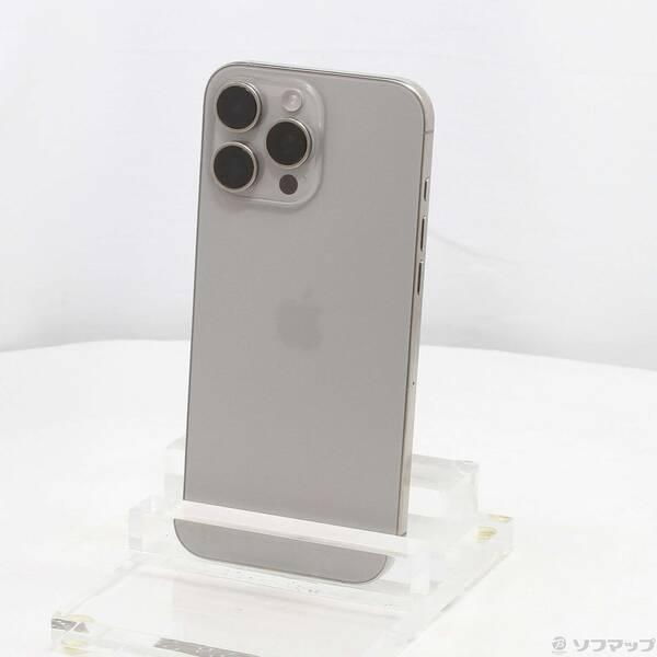 〔中古〕Apple(アップル) iPhone16 Pro Max 256GB ナチュラルチタニウム MYWK3J／A SIMフリー〔198-ud〕 | 