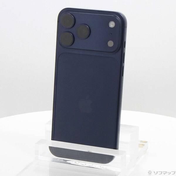 〔中古〕Apple(アップル) iPhone17 Pro Max 1TB ディープブルー MFYH4J／A SIMフリー〔196-ud〕 | 