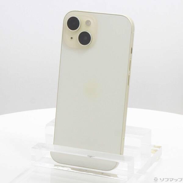 〔中古〕Apple(アップル) iPhone15 256GB イエロー MTMQ3J／A SIMフリー〔344-ud〕 | 