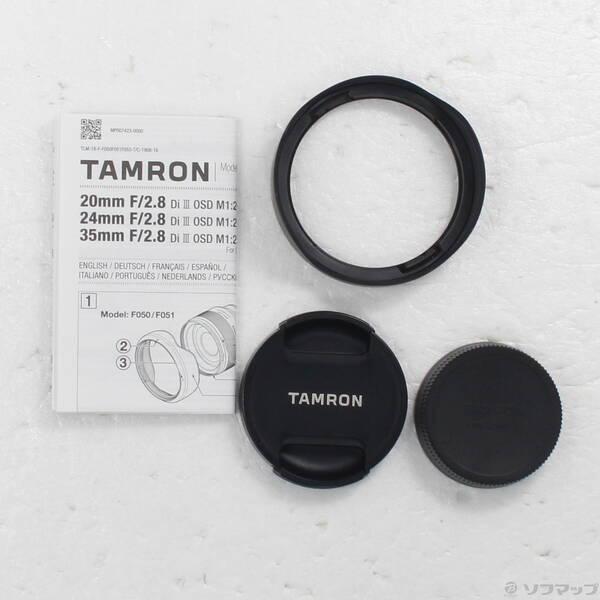 〔中古〕TAMRON(タムロン) 24mm F／2.8 Di III OSD M1:2 (F051) ソニーEマウント〔262-ud〕 |  | 04