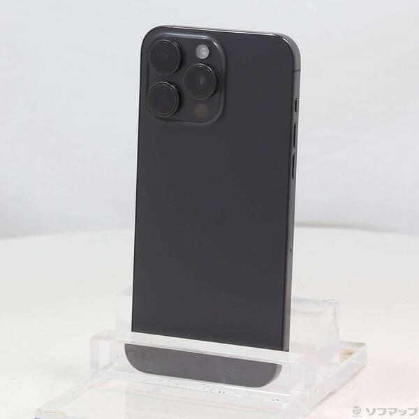 〔中古〕Apple(アップル) iPhone15 Pro Max 256GB ブラックチタニウム MU6P3J／A SIMフリー〔262-ud〕 | 