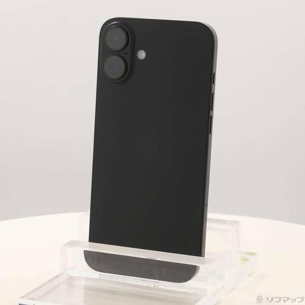 〔中古〕Apple(アップル) iPhone16 Plus 128GB ブラック MXVA3J／A SIMフリー〔377-ud〕 | 