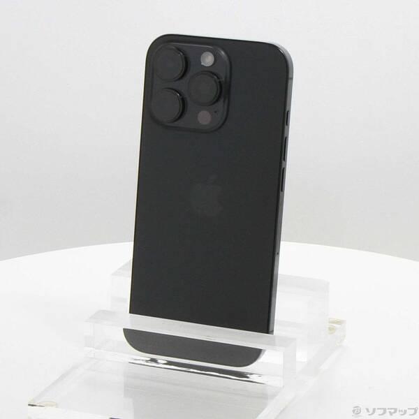 〔中古〕Apple(アップル) iPhone16 Pro 256GB ブラックチタニウム MYN03J／A SIMフリー〔196-ud〕 | 