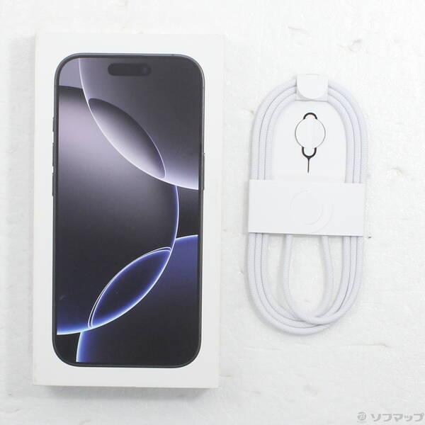 〔中古〕Apple(アップル) iPhone16 Pro 256GB ブラックチタニウム MYN03J／A SIMフリー〔196-ud〕 |  | 04