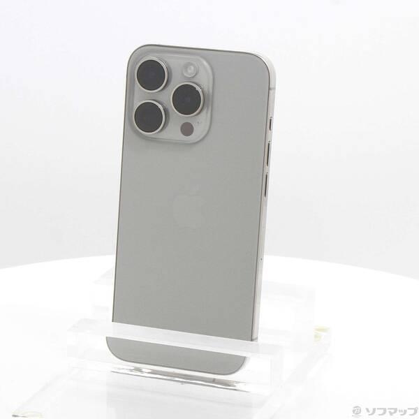 〔中古〕Apple(アップル) iPhone15 Pro 128GB ナチュラルチタニウム MTU93J／A SIMフリー〔262-ud〕 | 