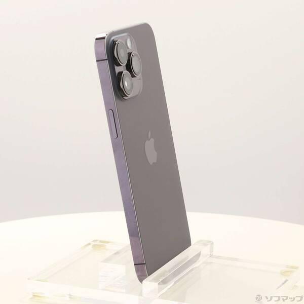 〔中古〕Apple(アップル) iPhone14 Pro Max 128GB ディープパープル MQ993J／A SIMフリー〔276-ud〕 |  | 03