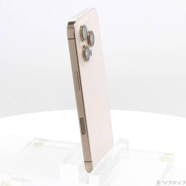 〔中古〕Apple(アップル) iPhone16 Pro 512GB デザートチタニウム MYN63J／A SIMフリー〔368-ud〕 |  | 03