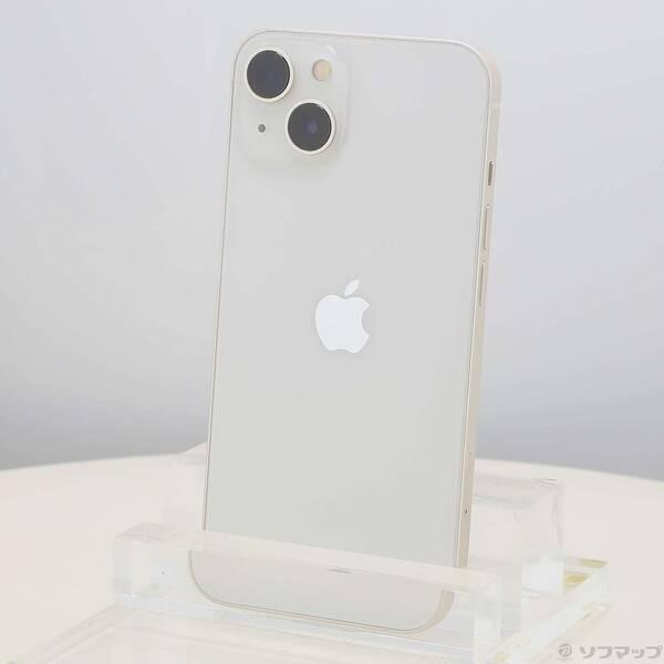 〔中古〕Apple(アップル) iPhone13 128GB スターライト MLND3J／A SIMフリー〔344-ud〕 | 