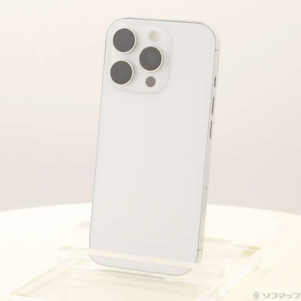 〔中古〕Apple(アップル) iPhone16 Pro 256GB ホワイトチタニウム MYN13J／A SIMフリー〔377-ud〕 | 