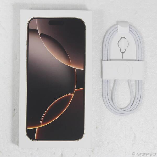 〔中古〕Apple(アップル) iPhone16 Pro Max 256GB デザートチタニウム MYWJ3J／A SIMフリー〔258-ud〕 |  | 04