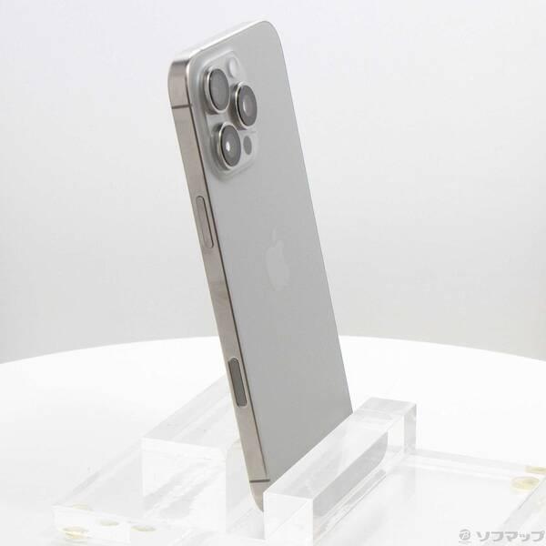 〔中古〕Apple(アップル) iPhone16 Pro Max 1TB ナチュラルチタニウム MYWU3J／A SIMフリー〔348-ud〕 |  | 03