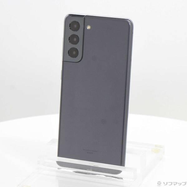 〔中古〕SAMSUNG(サムスン) Galaxy S21 5G 256GB ファントムグレー SCG09 auロック解除SIMフリー〔348-ud〕 | 