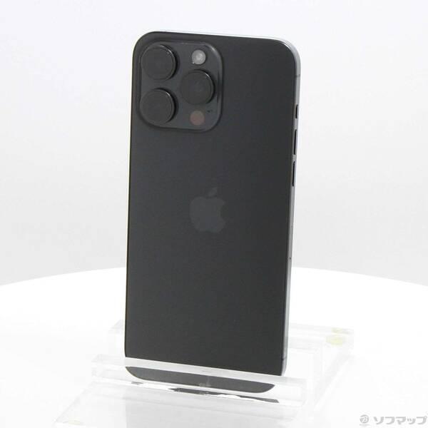 〔中古〕Apple(アップル) iPhone15 Pro Max 256GB ブラックチタニウム MU6P3J／A SIMフリー〔295-ud〕 | 