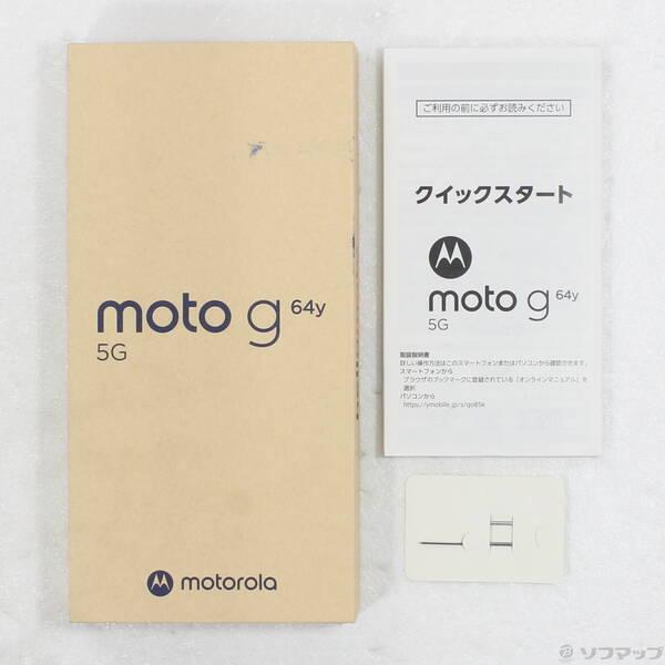 〔中古〕Motorola(モトローラ) moto g64y 5G 128GB スペースブラック MOSAG1 Y!mobile SIMフリー〔348-ud〕 |  | 04